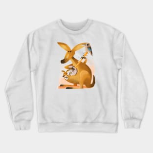 Kangaroo Kookaburra Crewneck Sweatshirt